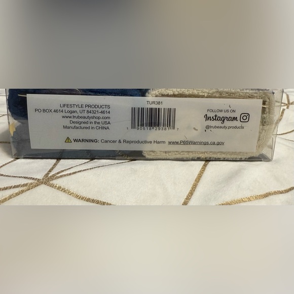 Tru Beauty Hair Turbans 2 Pack Moon And Stars New In Box - Picture 2 of 5